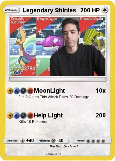 Pokemon Legendary Shinies