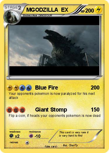 Pokemon MGODZILLA  EX