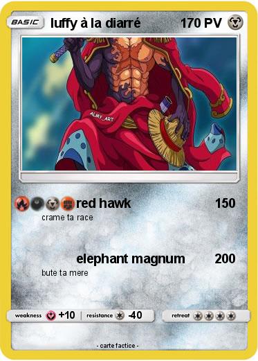 Pokemon luffy à la diarré