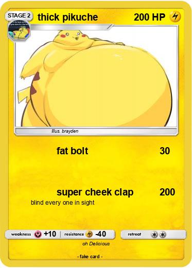 Pokemon thick pikuche