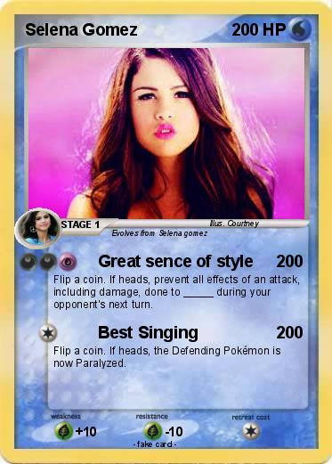 Pokemon Selena Gomez