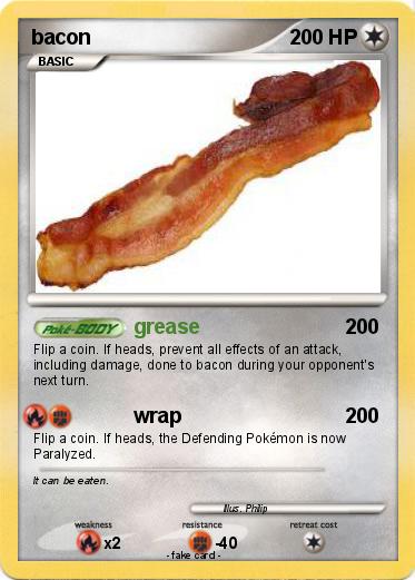 Pokemon bacon