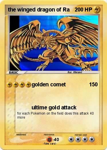 Pokemon the winged dragon of Ra