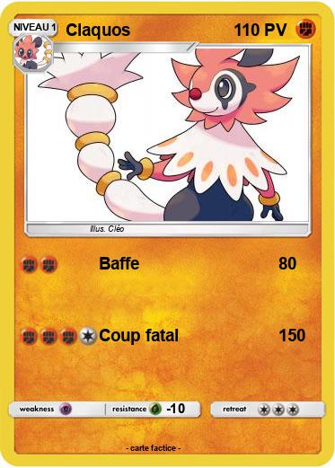Pokemon Claquos