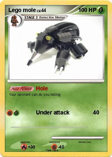 Pokemon Lego mole