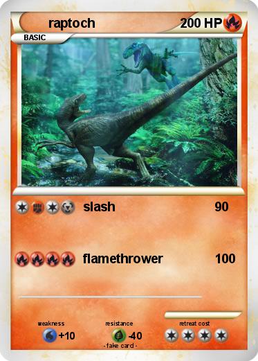Pokemon raptoch