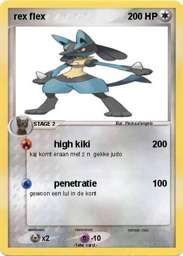 Pokemon rex flex