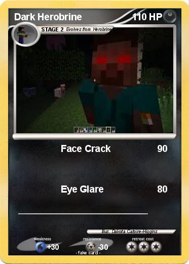 Pokemon Dark Herobrine