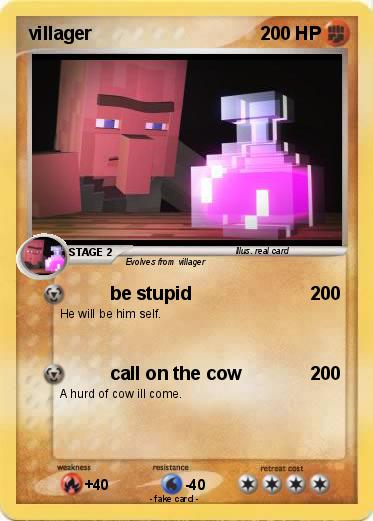 Pokemon villager