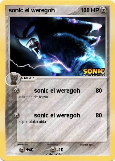 Pokemon sonic el weregoh