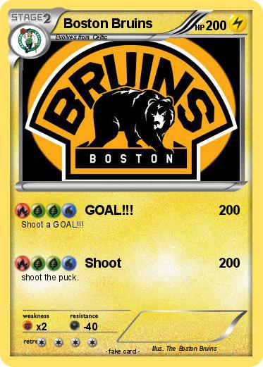 Pokemon Boston Bruins