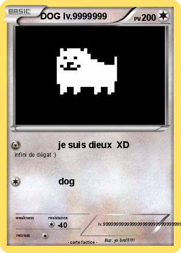 Pokemon DOG lv.9999999