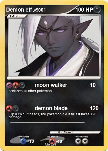 Pokemon Demon elf