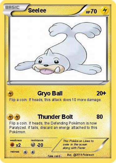 Pokemon Seelee