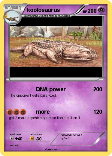 Pokemon koolosaurus