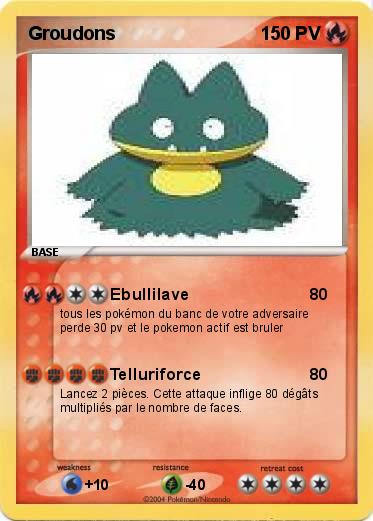 Pokemon Groudons