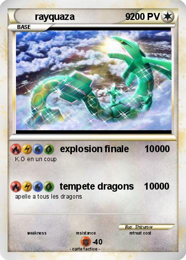 Pokemon rayquaza                    9