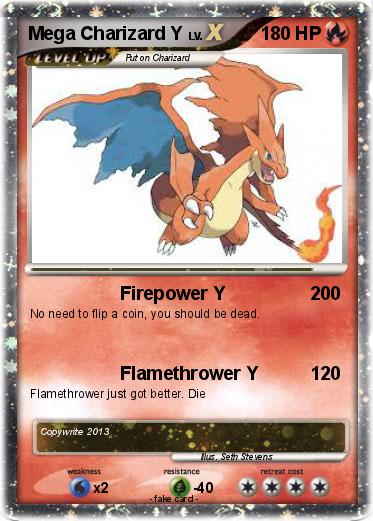 Pokemon Mega Charizard Y