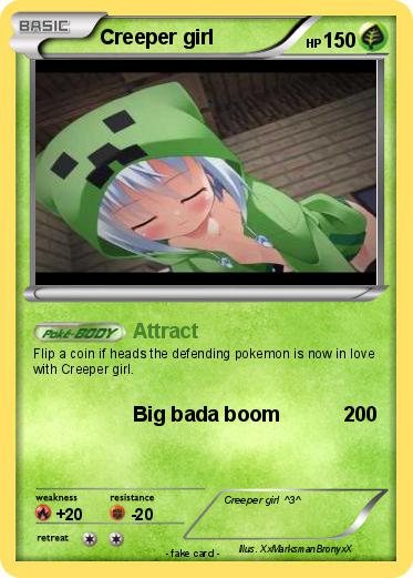 Pokemon Creeper girl