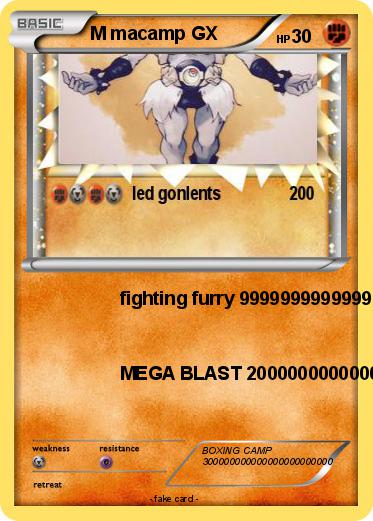 Pokemon M macamp GX