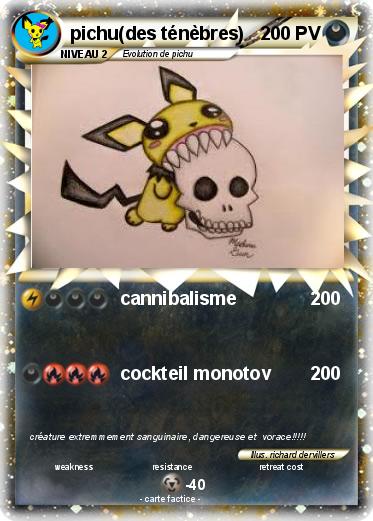 Pokemon pichu(des ténèbres)
