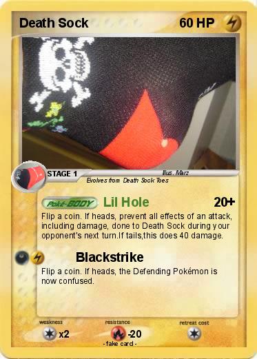 Pokemon Death Sock
