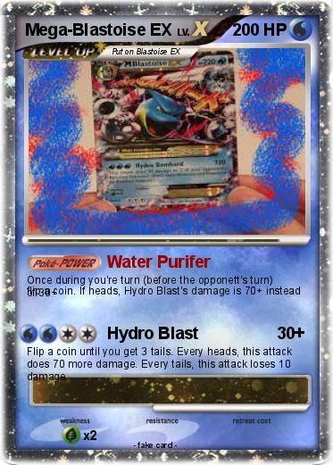 Pokemon Mega-Blastoise EX