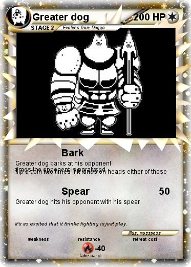 Pokemon Greater dog