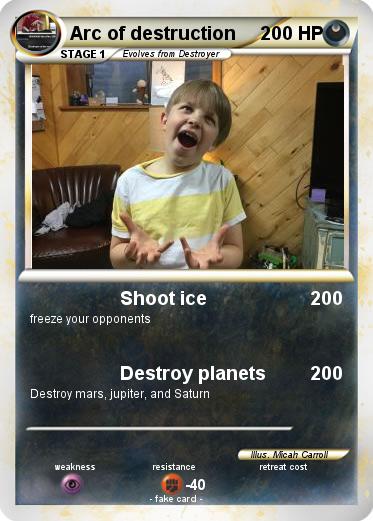 Pokemon Arc of destruction