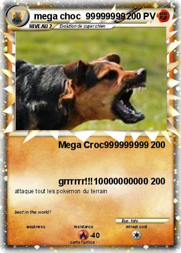 Pokemon mega choc  99999999