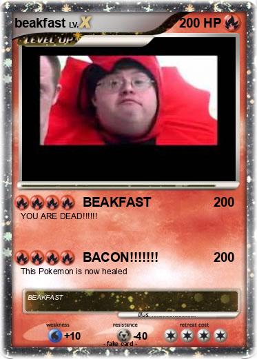 Pokemon beakfast
