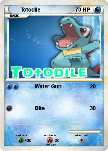 Pokemon Totodile