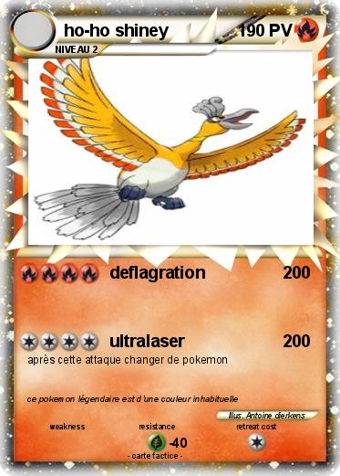 Pokemon ho-ho shiney