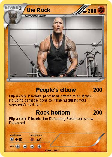 Pokemon the Rock