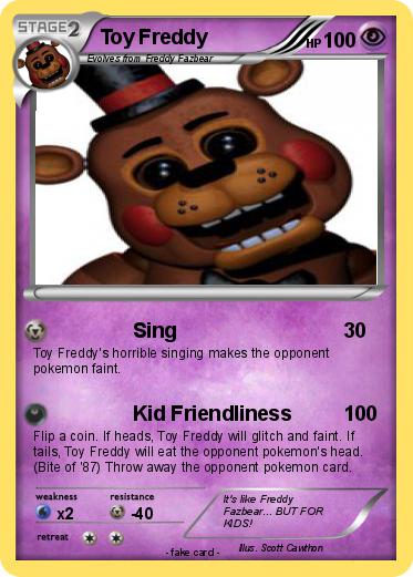 Pokemon Toy Freddy