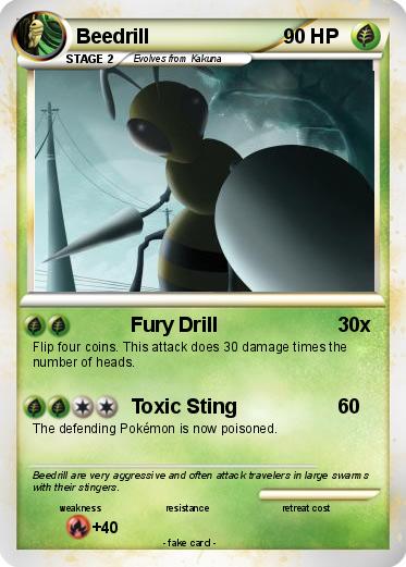 Pokemon Beedrill
