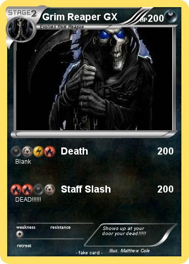 Pokemon Grim Reaper GX