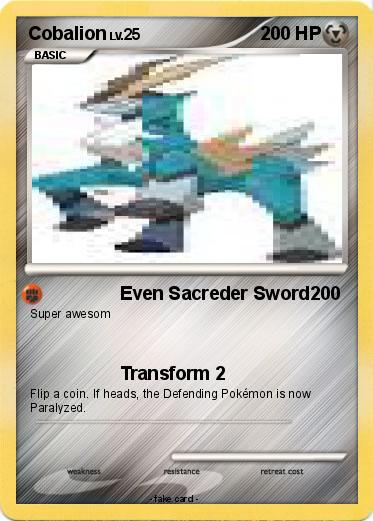 Pokemon Cobalion