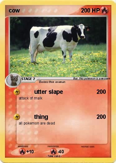 Pokemon cow