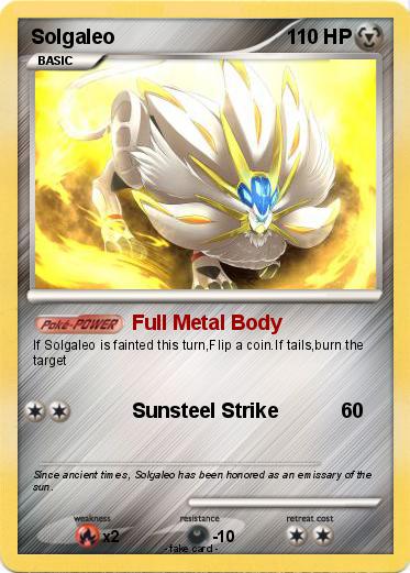 Pokemon Solgaleo
