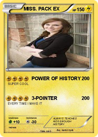 Pokemon MISS. PACK EX