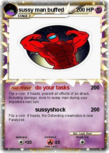 Pokemon sussy man buffed