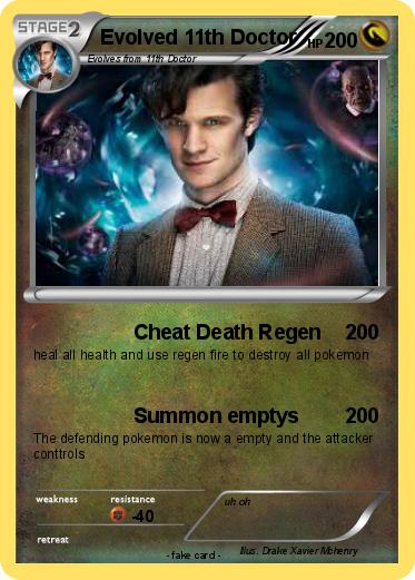Pokemon Evolved 11th Doctor