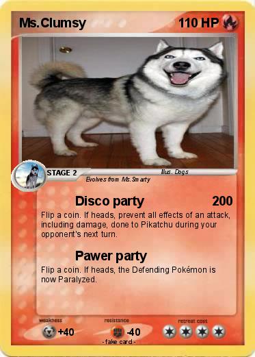 Pokemon Ms.Clumsy