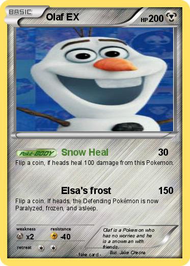 Pokemon Olaf EX