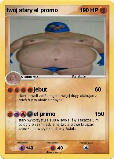 Pokemon twój stary el promo