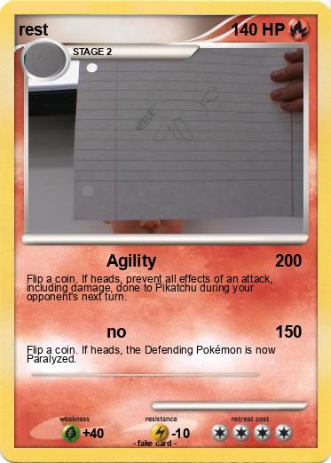 Pokemon rest
