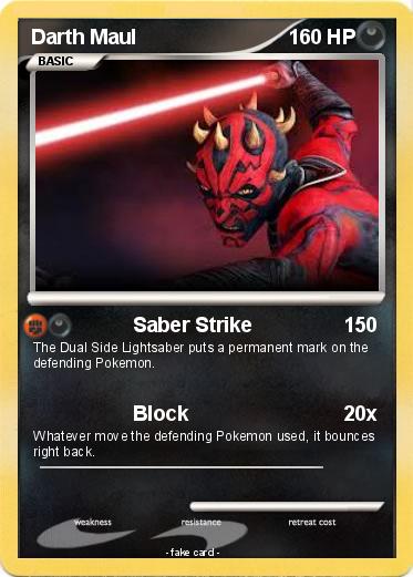 Pokemon Darth Maul