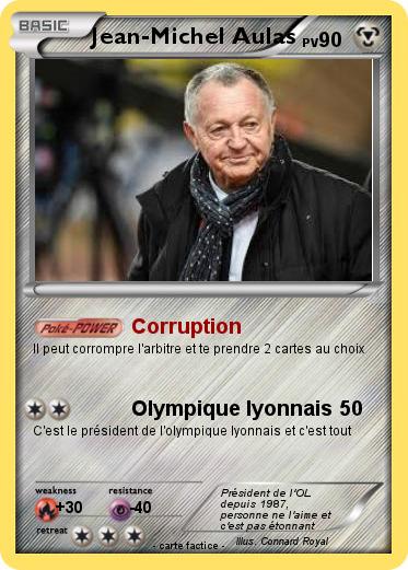 Pokemon Jean-Michel Aulas