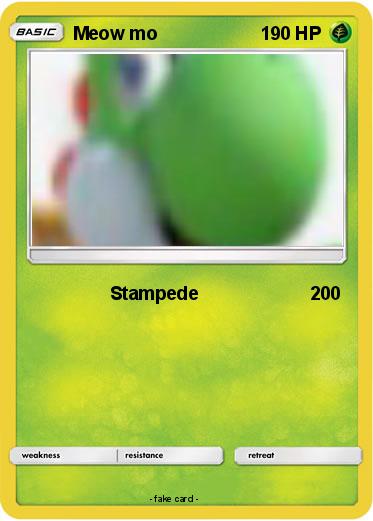 Pokemon Meow mo